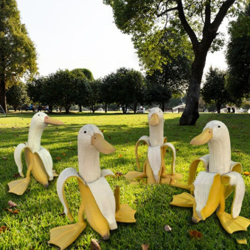 Silly Goose Banana Ornament