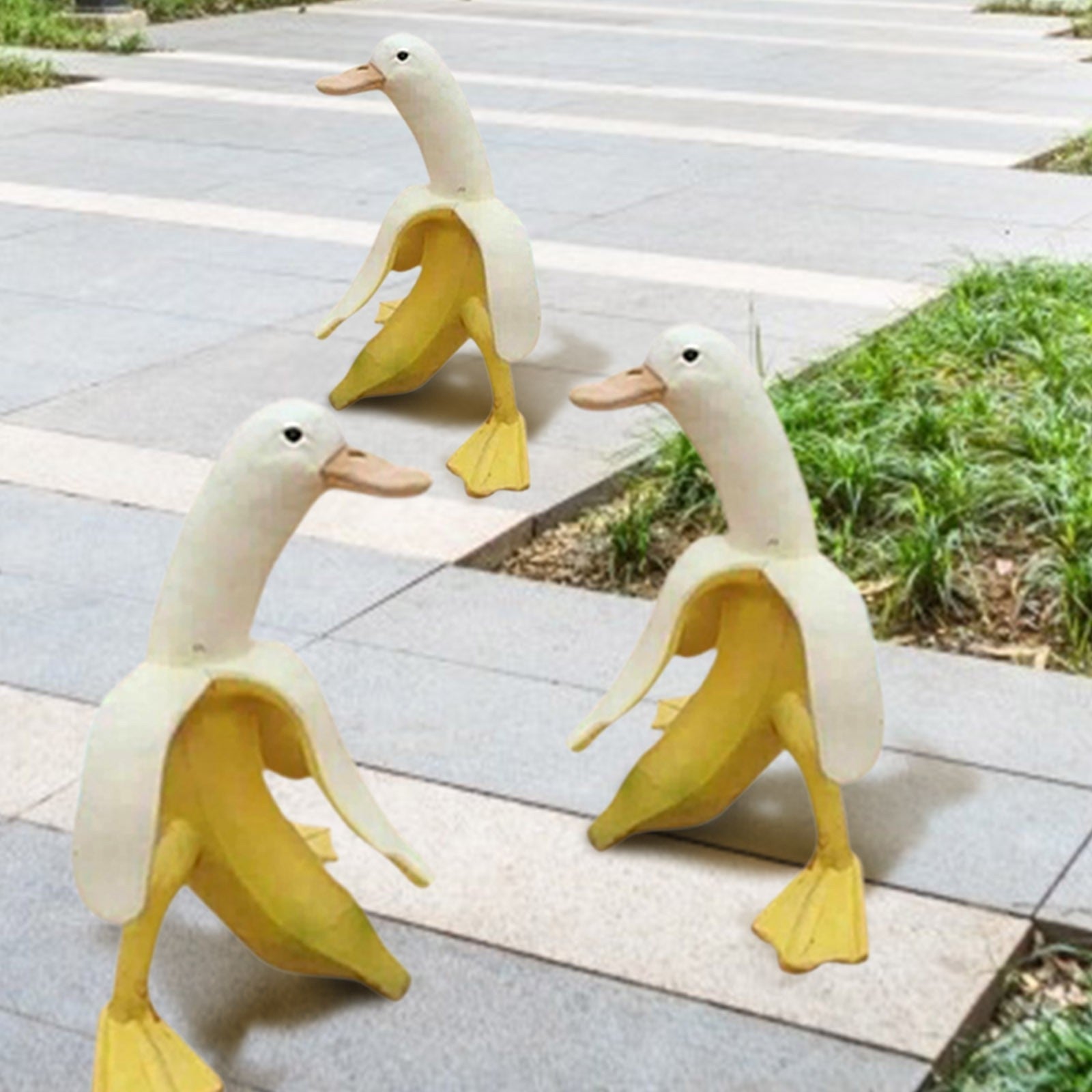 Silly Goose Banana Ornament