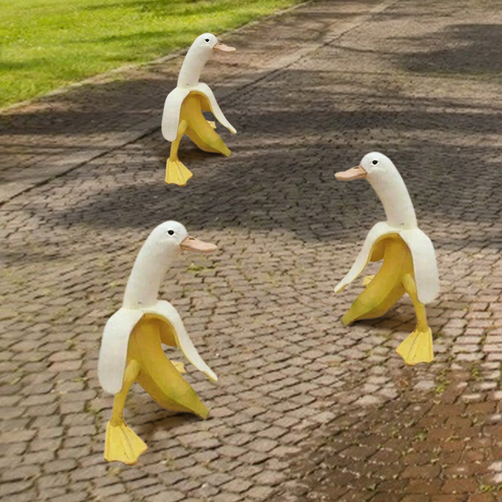 Silly Goose Banana Ornament