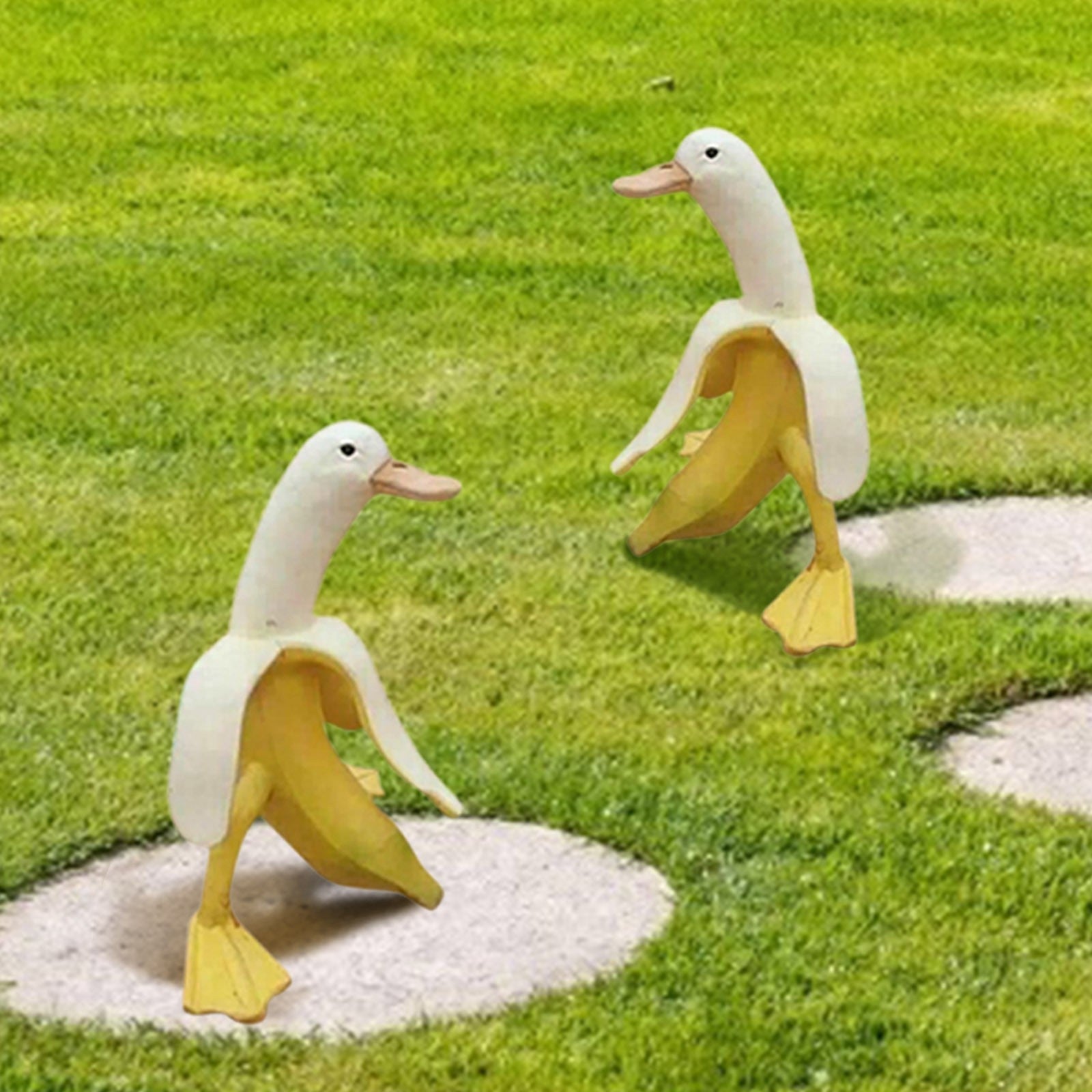 Silly Goose Banana Ornament