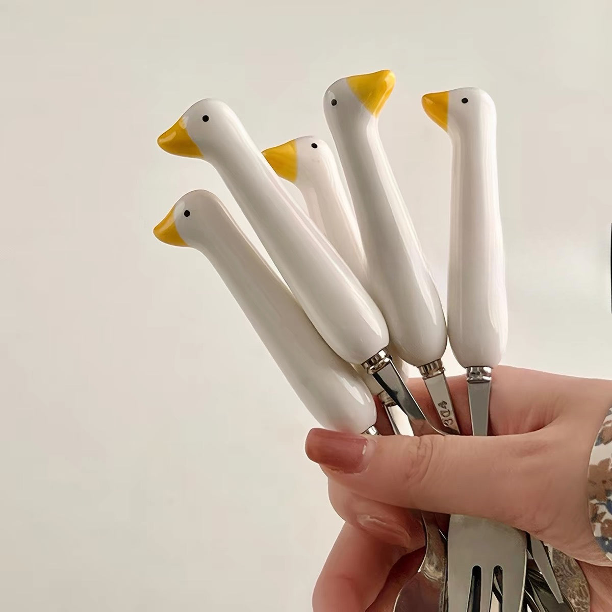 Silly Goose Cutlery Set - Joy Served Daily!