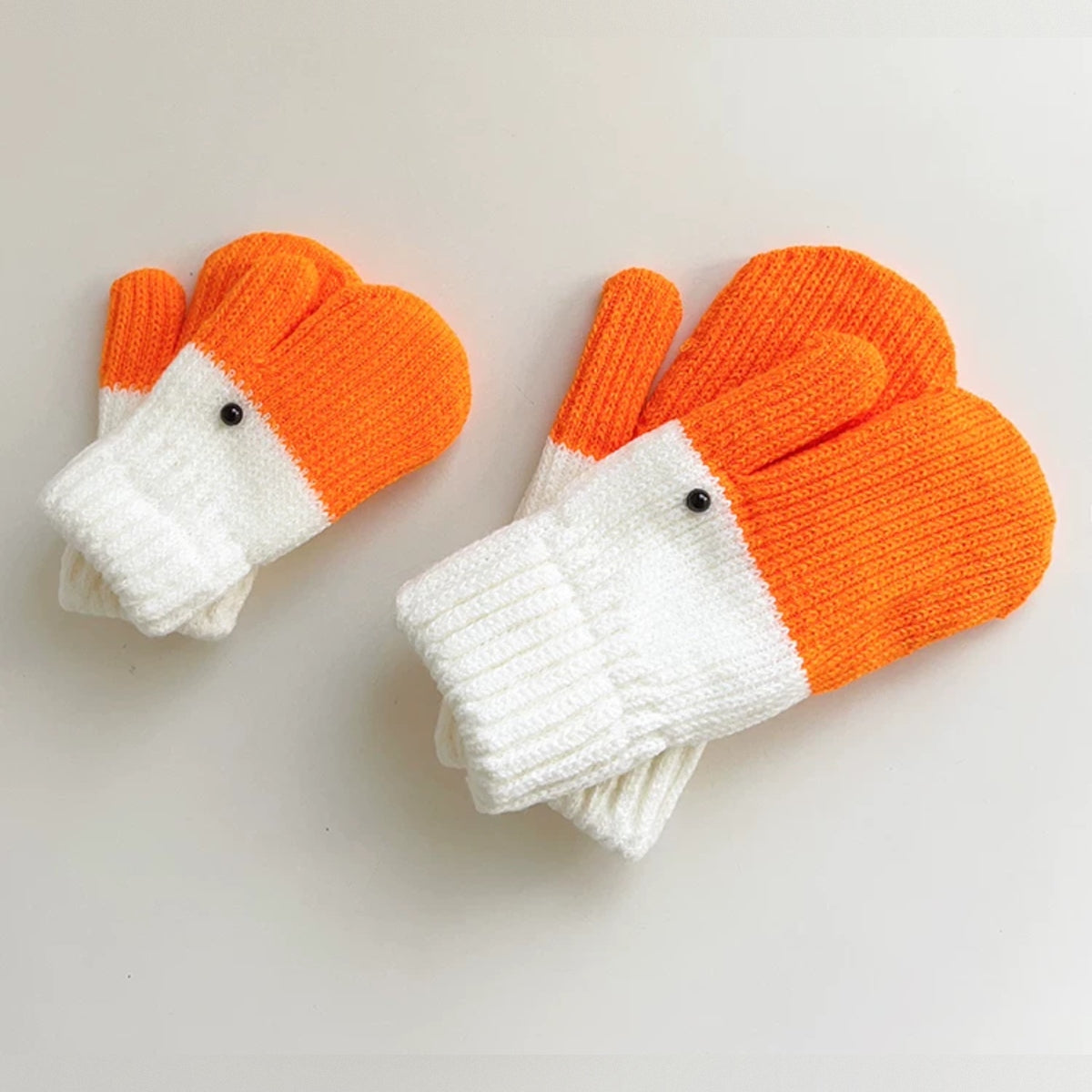 Silly Goose Mittens (With Kid's Version)
